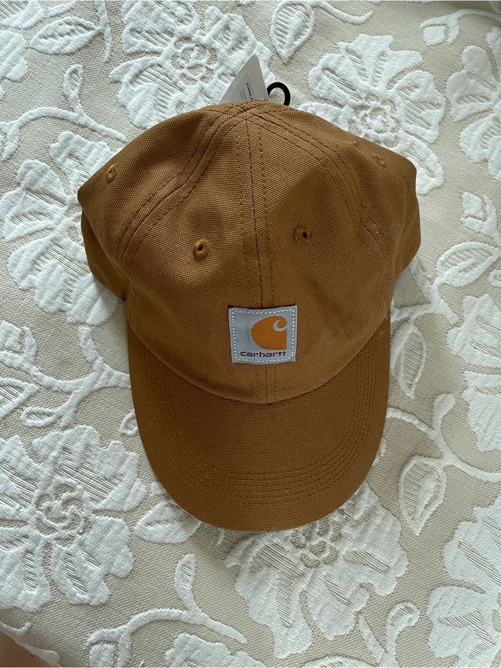 Carhartt Tan/Brown Canvas Child Baseball Cap